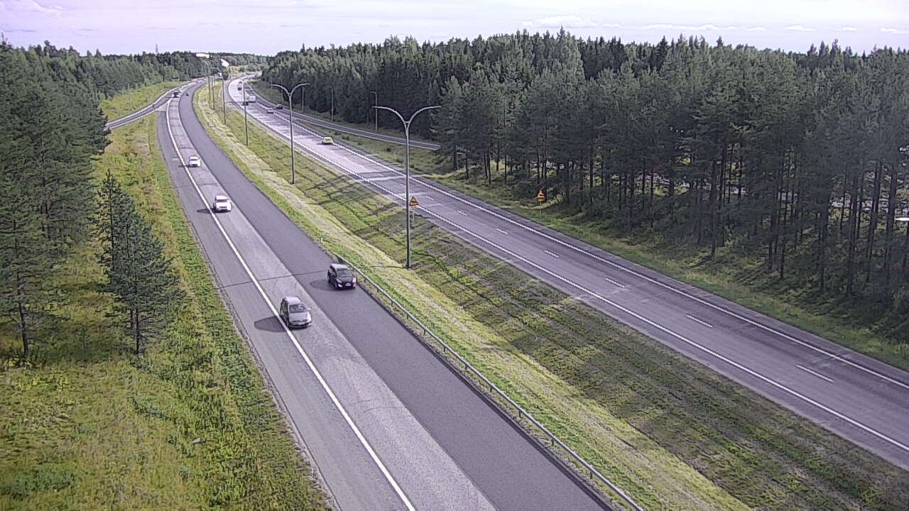 Weather Camera Image Road 4 Oulu, Ouluntulli, Oulu, Pohjois-Pohjanmaa