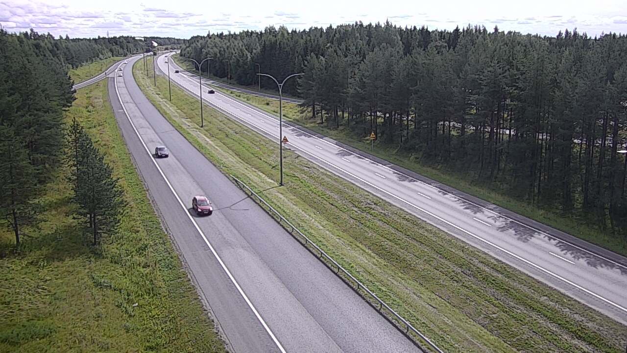 Weather Camera Image Road 4 Oulu, Ouluntulli, Oulu, Pohjois-Pohjanmaa