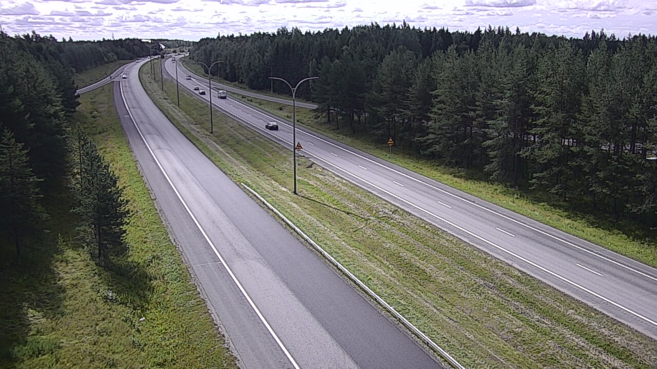 Weather Camera Image Road 4 Oulu, Ouluntulli, Oulu, Pohjois-Pohjanmaa