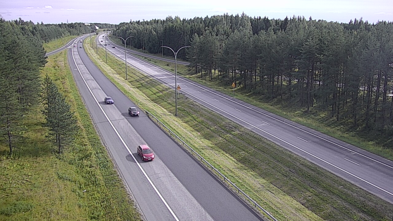 Weather Camera Image Road 4 Oulu, Ouluntulli, Oulu, Pohjois-Pohjanmaa