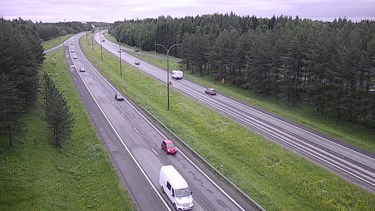 Weather Camera Image Road 4 Oulu, Ouluntulli, Oulu, Pohjois-Pohjanmaa