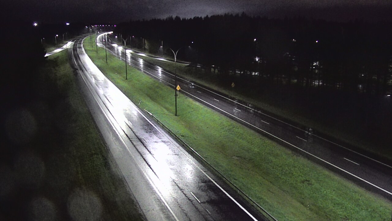Weather Camera Image Väg 4 Uleåborg, Ouluntulli, Oulu, Pohjois-Pohjanmaa