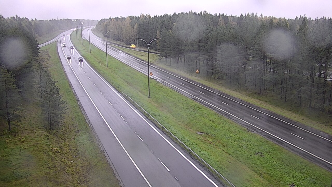 Weather Camera Image Road 4 Oulu, Ouluntulli, Oulu, Pohjois-Pohjanmaa