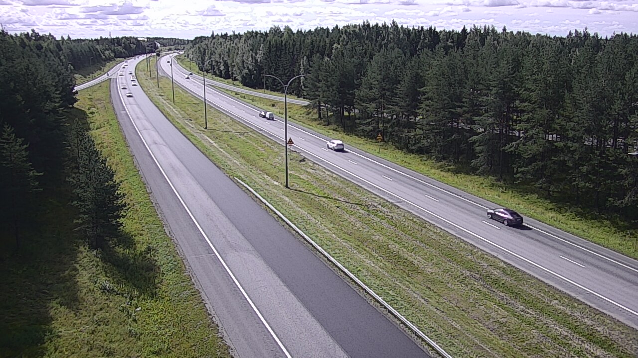 Weather Camera Image Road 4 Oulu, Ouluntulli, Oulu, Pohjois-Pohjanmaa
