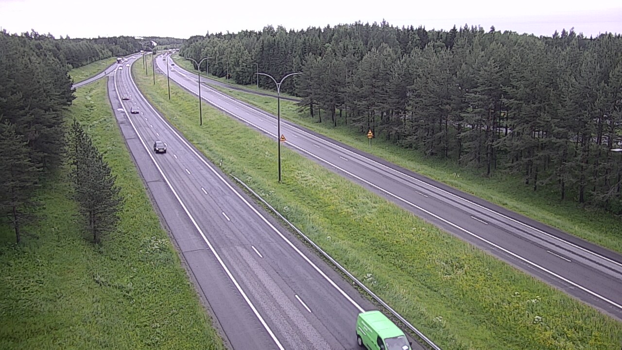Weather Camera Image Road 4 Oulu, Ouluntulli, Oulu, Pohjois-Pohjanmaa