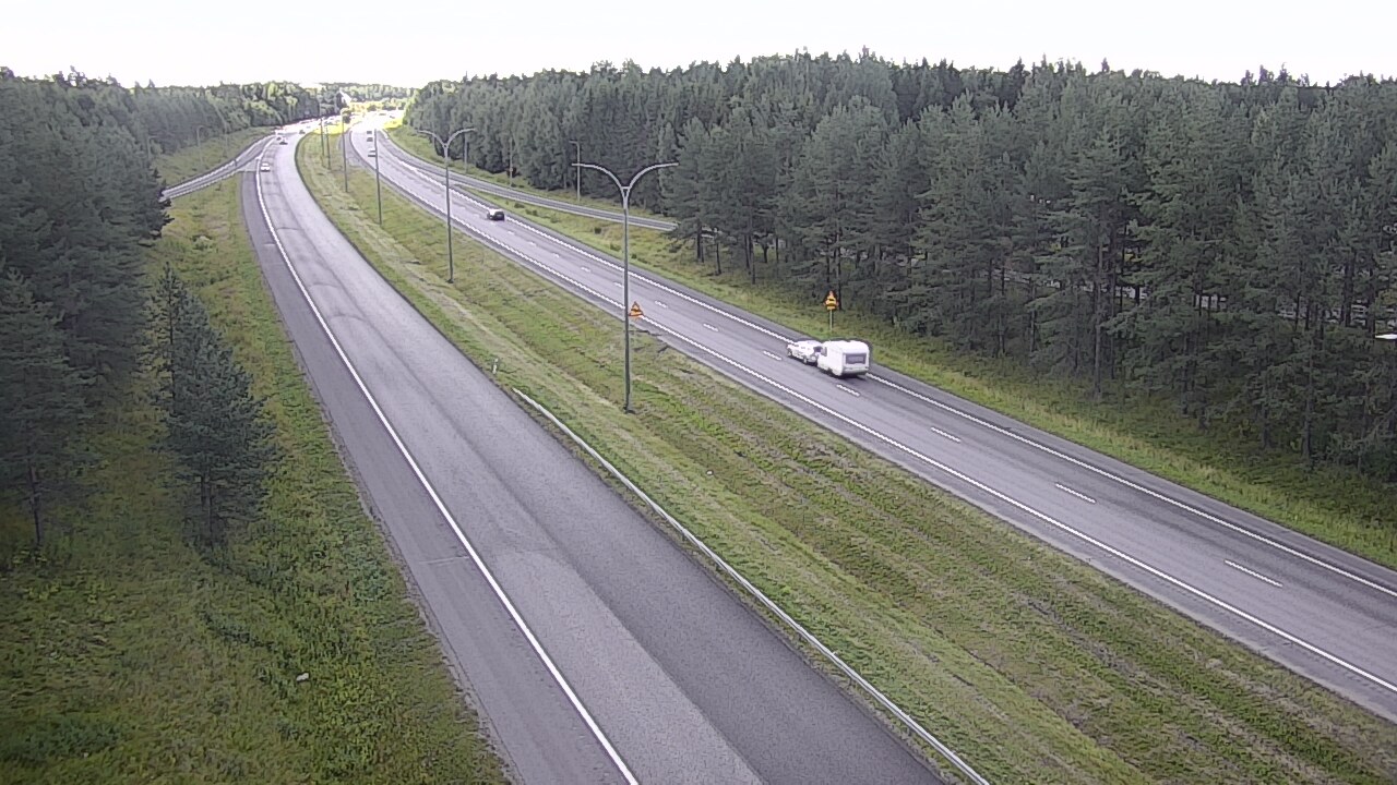 Weather Camera Image Road 4 Oulu, Ouluntulli, Oulu, Pohjois-Pohjanmaa