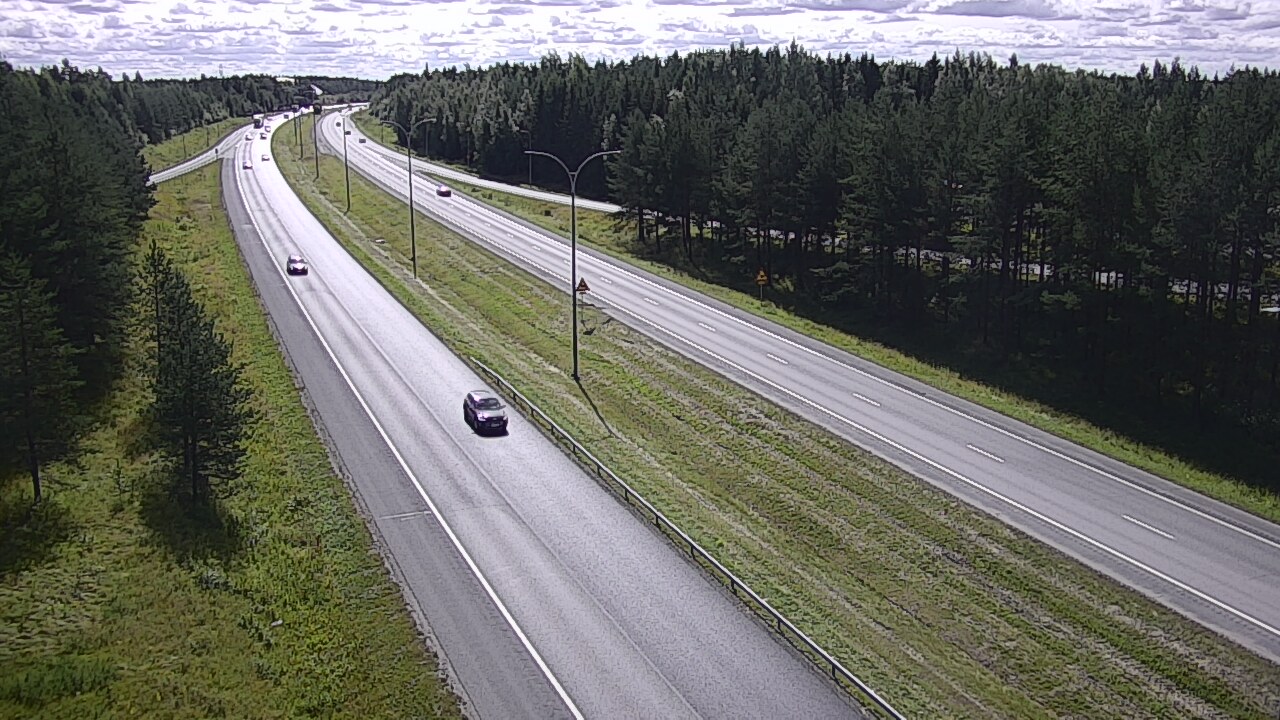 Weather Camera Image Road 4 Oulu, Ouluntulli, Oulu, Pohjois-Pohjanmaa