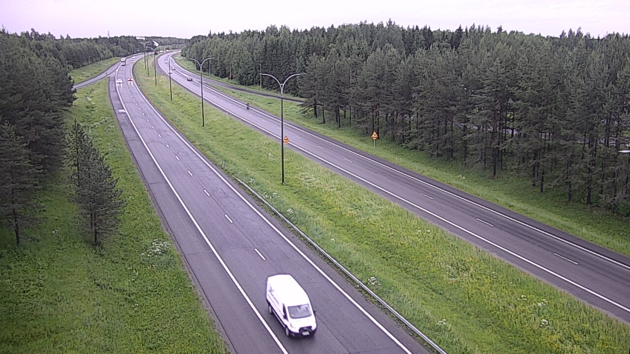 Weather Camera Image Road 4 Oulu, Ouluntulli, Oulu, Pohjois-Pohjanmaa