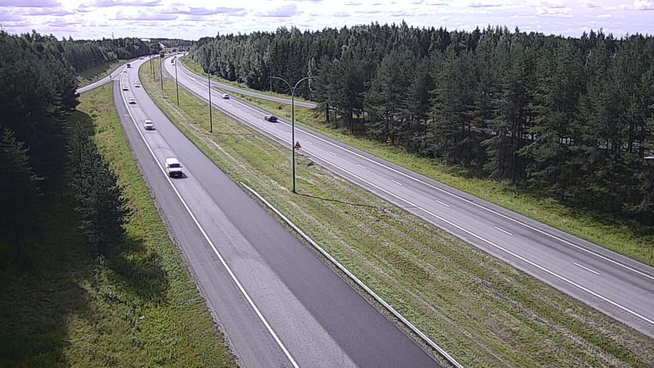 Weather Camera Image Road 4 Oulu, Ouluntulli, Oulu, Pohjois-Pohjanmaa