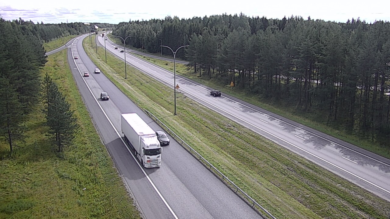 Weather Camera Image Road 4 Oulu, Ouluntulli, Oulu, Pohjois-Pohjanmaa