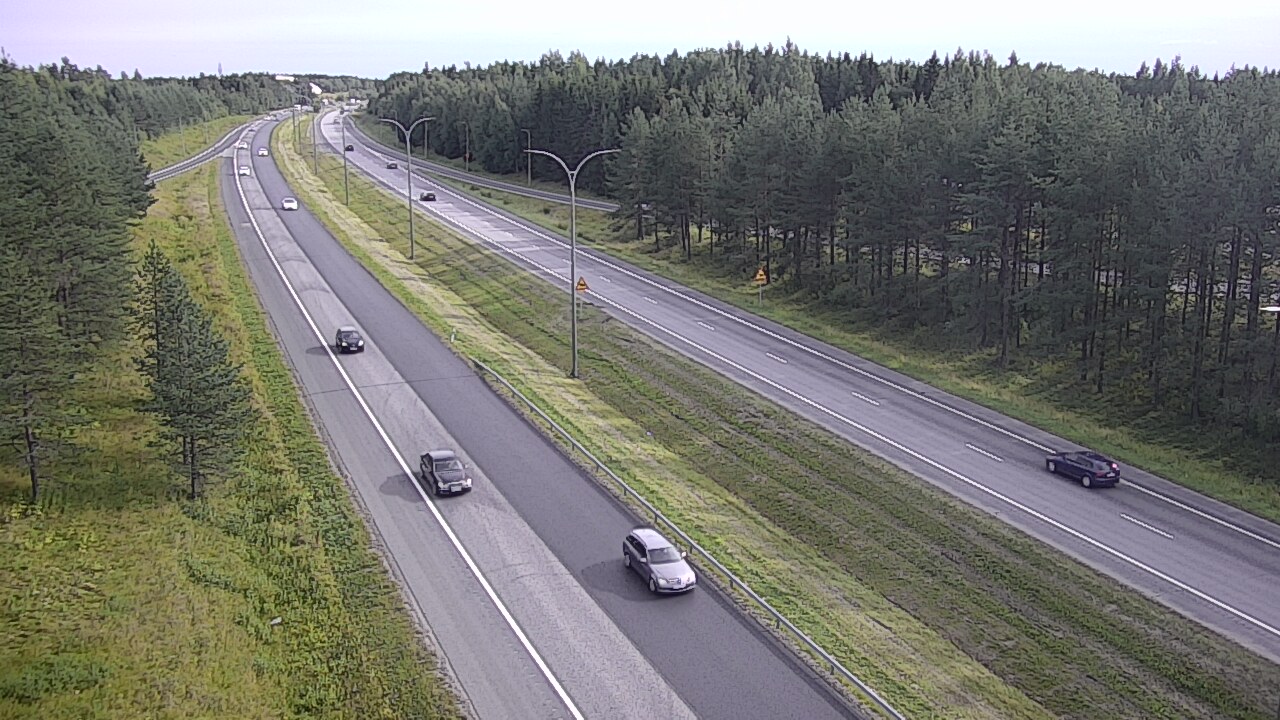 Weather Camera Image Road 4 Oulu, Ouluntulli, Oulu, Pohjois-Pohjanmaa