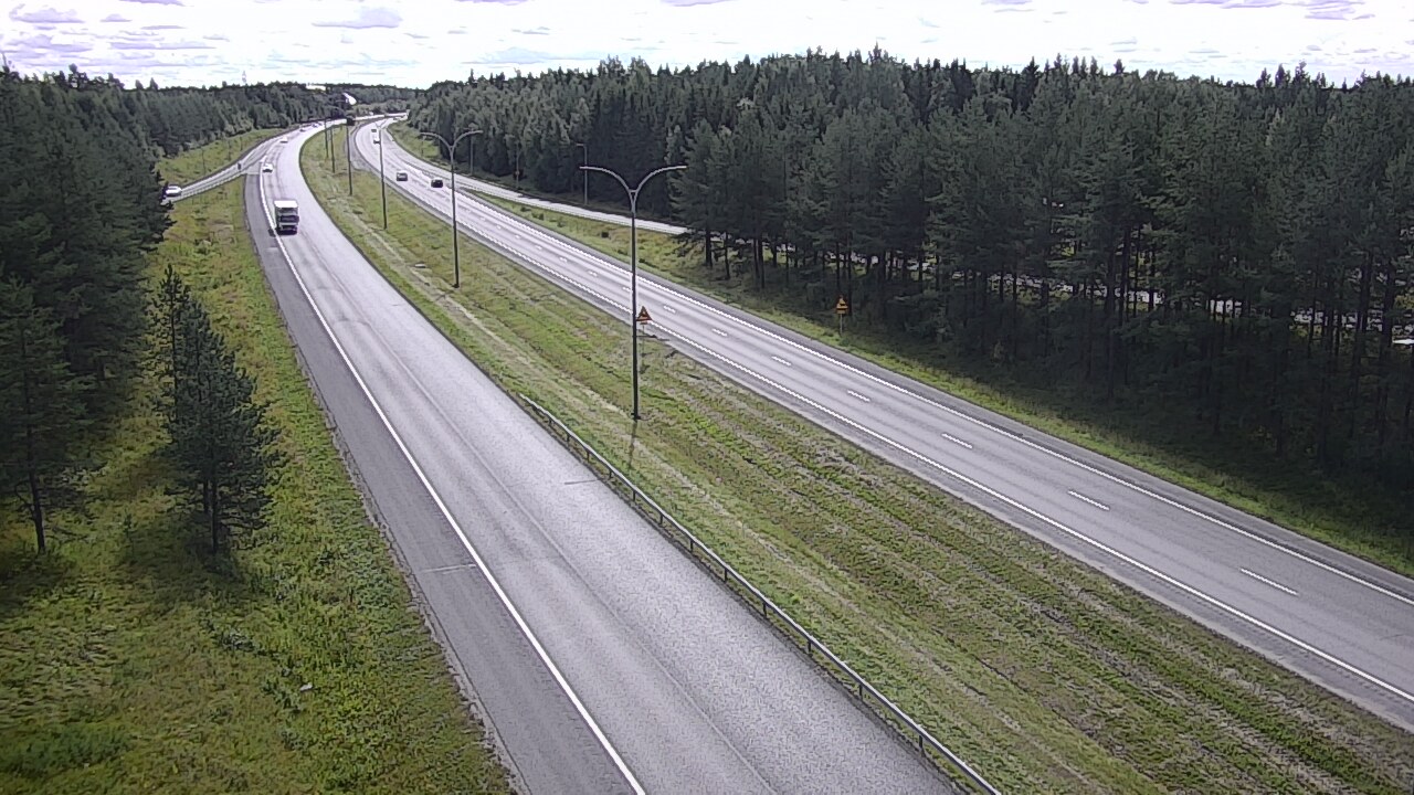 Weather Camera Image Road 4 Oulu, Ouluntulli, Oulu, Pohjois-Pohjanmaa