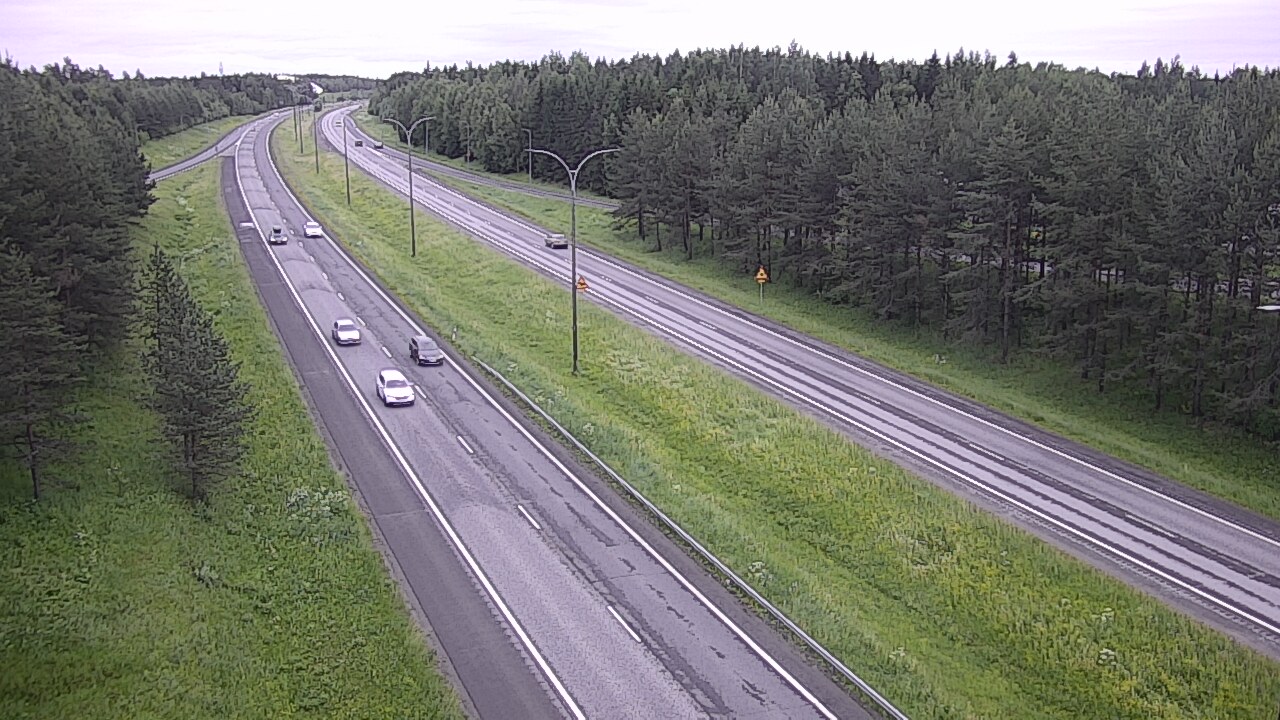 Weather Camera Image Road 4 Oulu, Ouluntulli, Oulu, Pohjois-Pohjanmaa