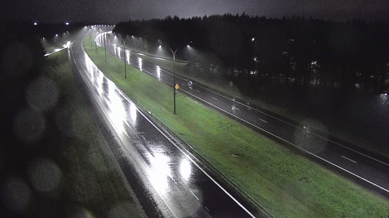 Weather Camera Image Väg 4 Uleåborg, Ouluntulli, Oulu, Pohjois-Pohjanmaa