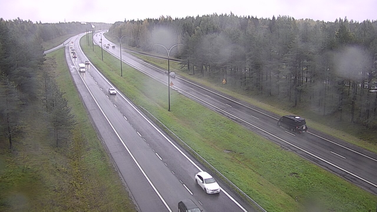 Weather Camera Image Road 4 Oulu, Ouluntulli, Oulu, Pohjois-Pohjanmaa