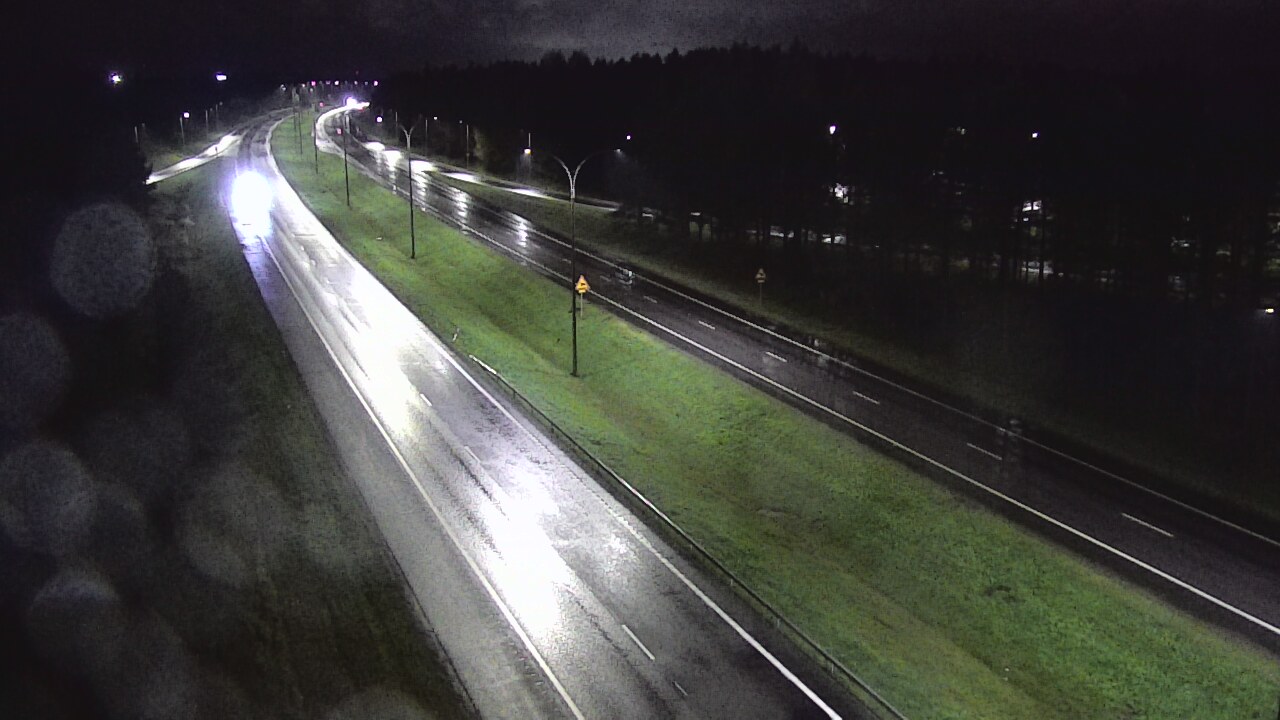 Weather Camera Image Väg 4 Uleåborg, Ouluntulli, Oulu, Pohjois-Pohjanmaa