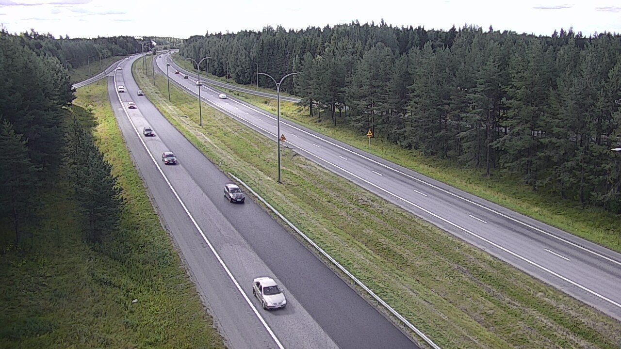 Weather Camera Image Road 4 Oulu, Ouluntulli, Oulu, Pohjois-Pohjanmaa
