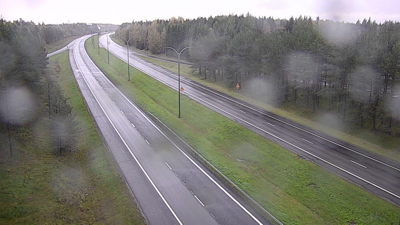 Weather Camera Image Road 4 Oulu, Ouluntulli, Oulu, Pohjois-Pohjanmaa