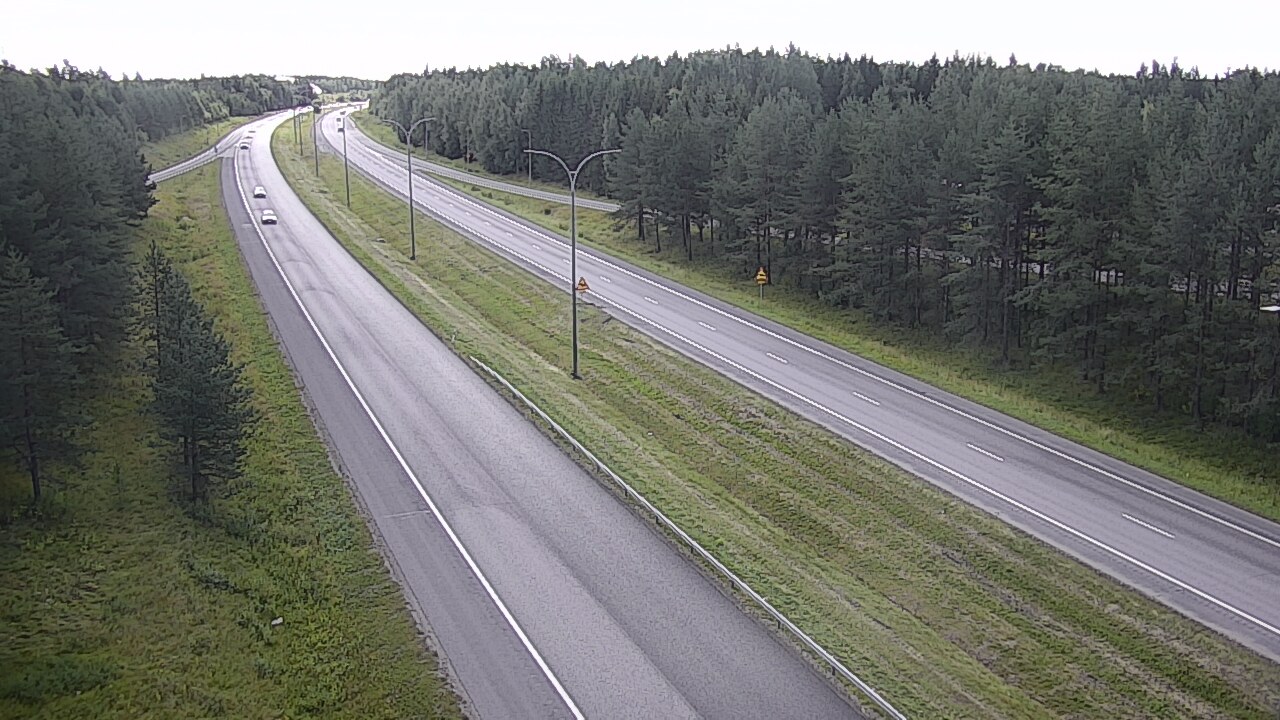 Weather Camera Image Road 4 Oulu, Ouluntulli, Oulu, Pohjois-Pohjanmaa