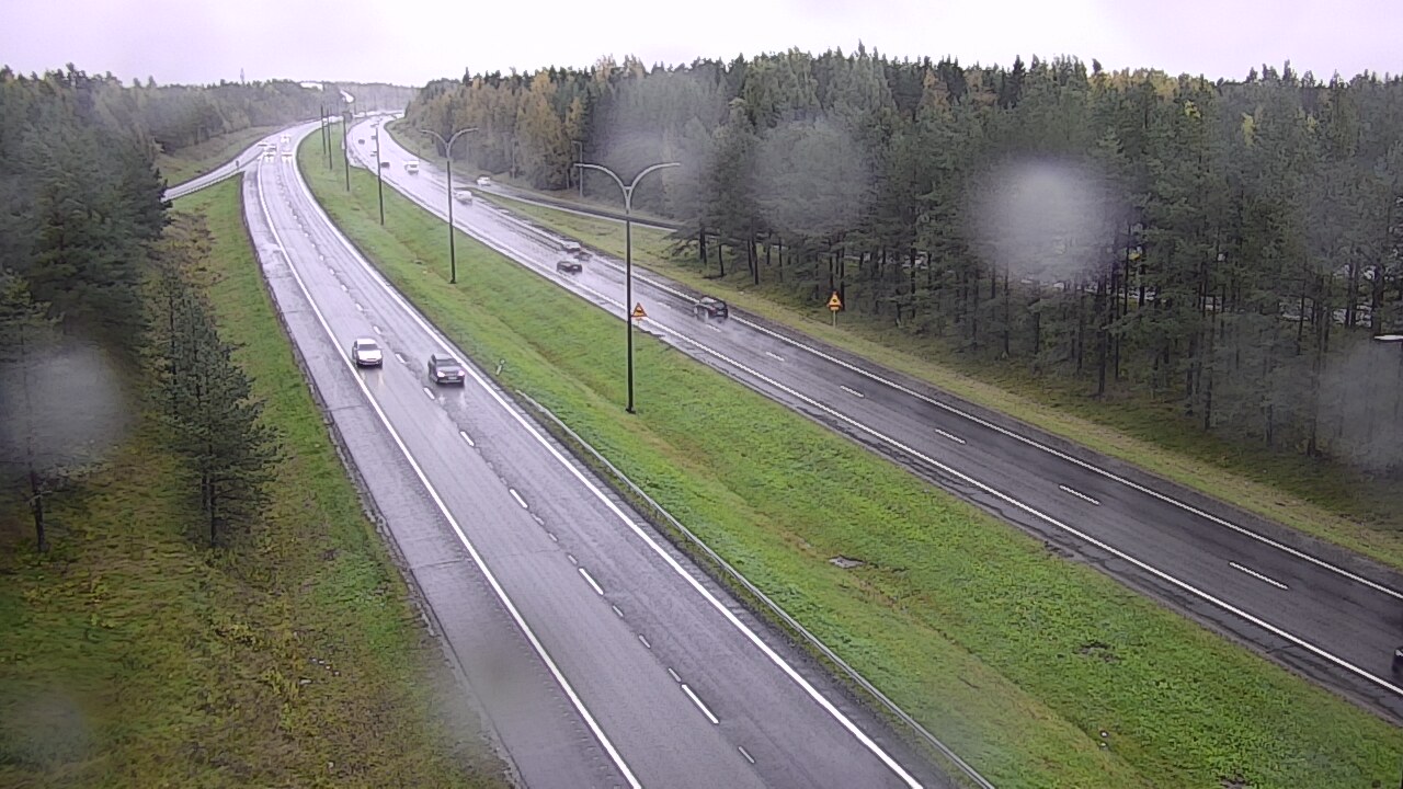 Weather Camera Image Road 4 Oulu, Ouluntulli, Oulu, Pohjois-Pohjanmaa