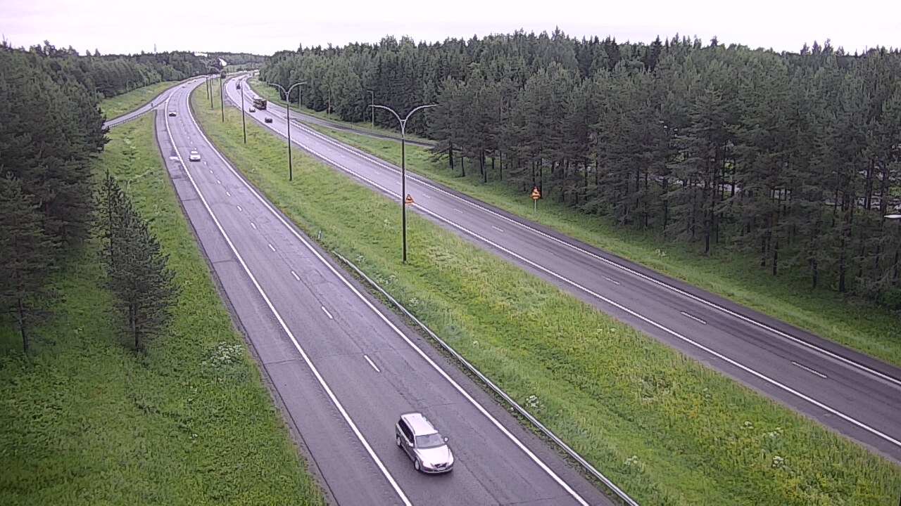 Weather Camera Image Road 4 Oulu, Ouluntulli, Oulu, Pohjois-Pohjanmaa