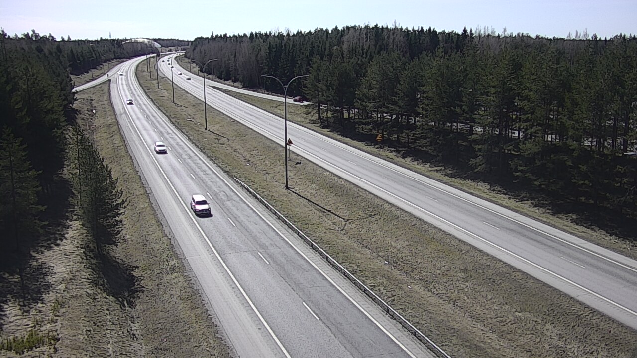 Weather Camera Image Väg 4 Uleåborg, Ouluntulli, Oulu, Pohjois-Pohjanmaa