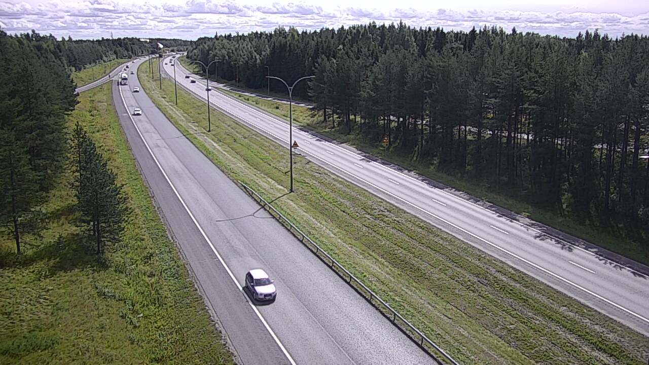 Weather Camera Image Road 4 Oulu, Ouluntulli, Oulu, Pohjois-Pohjanmaa