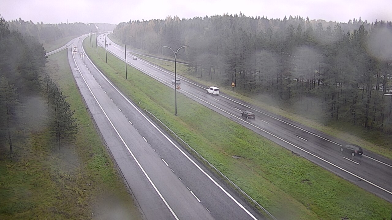 Weather Camera Image Road 4 Oulu, Ouluntulli, Oulu, Pohjois-Pohjanmaa