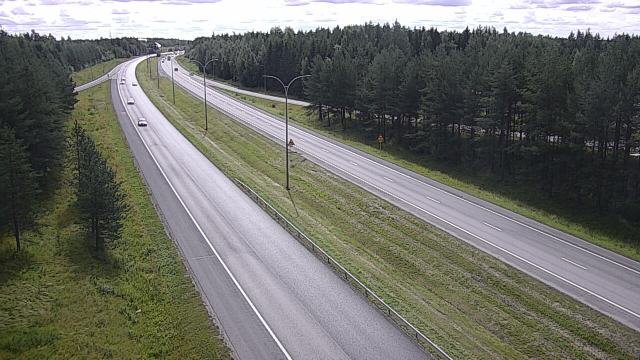 Weather Camera Image Road 4 Oulu, Ouluntulli, Oulu, Pohjois-Pohjanmaa