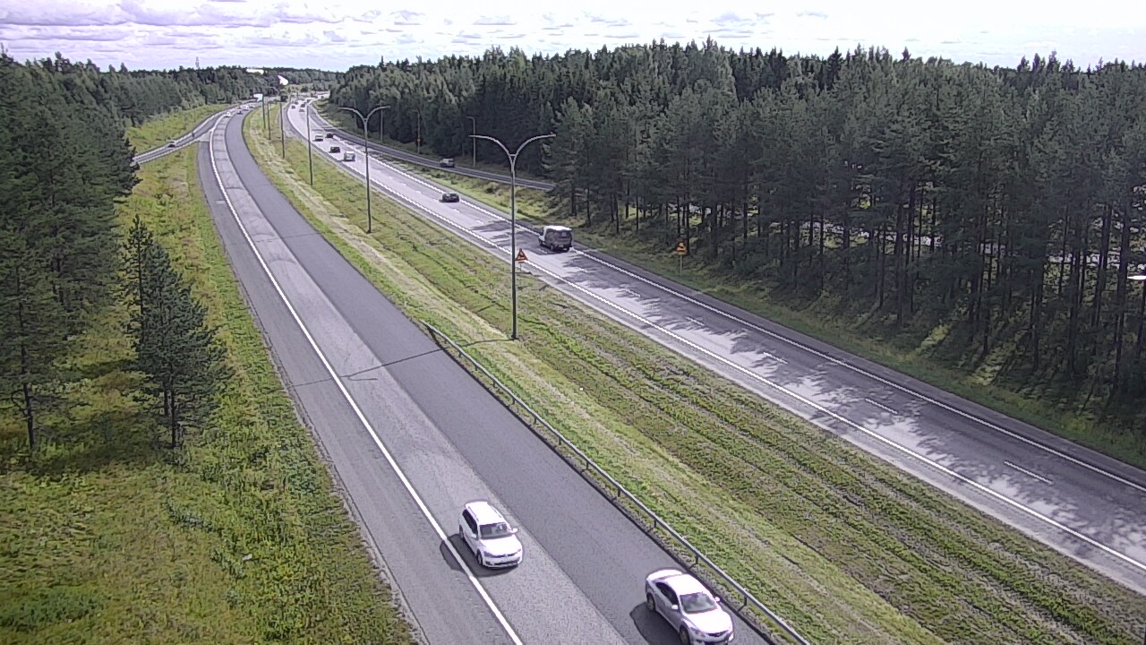 Weather Camera Image Road 4 Oulu, Ouluntulli, Oulu, Pohjois-Pohjanmaa