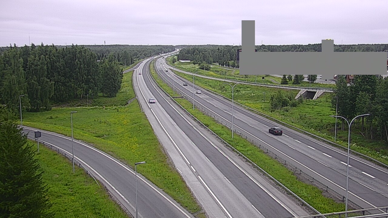 Kelikamerat Kuva Tie 4 Oulu Kaakkuri, Oulu, Pohjois-Pohjanmaa