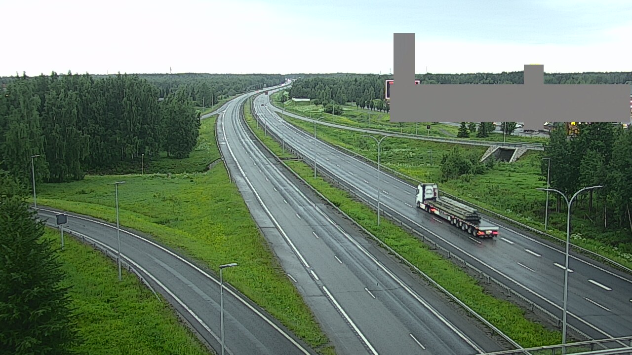 Kelikamerat Kuva Tie 4 Oulu Kaakkuri, Oulu, Pohjois-Pohjanmaa