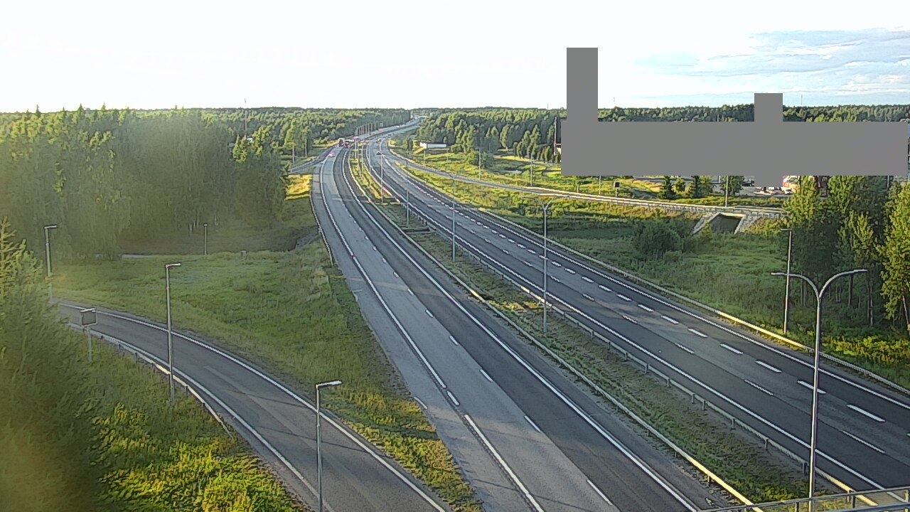 Kelikamerat Kuva Tie 4 Oulu Kaakkuri, Oulu, Pohjois-Pohjanmaa