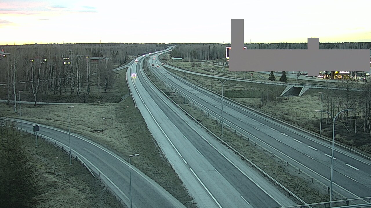 Kelikamerat Kuva Tie 4 Oulu Kaakkuri, Oulu, Pohjois-Pohjanmaa