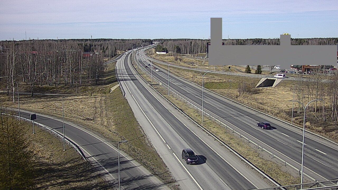 Kelikamerat Kuva Tie 4 Oulu Kaakkuri, Oulu, Pohjois-Pohjanmaa