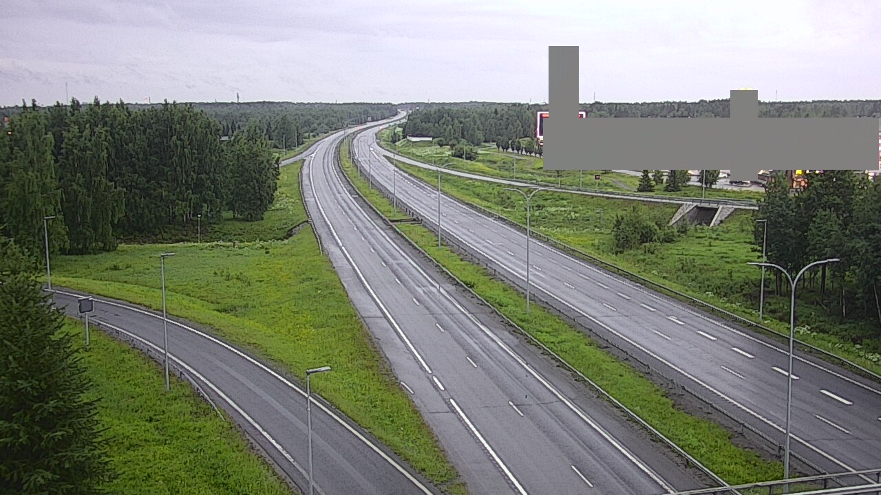 Kelikamerat Kuva Tie 4 Oulu Kaakkuri, Oulu, Pohjois-Pohjanmaa