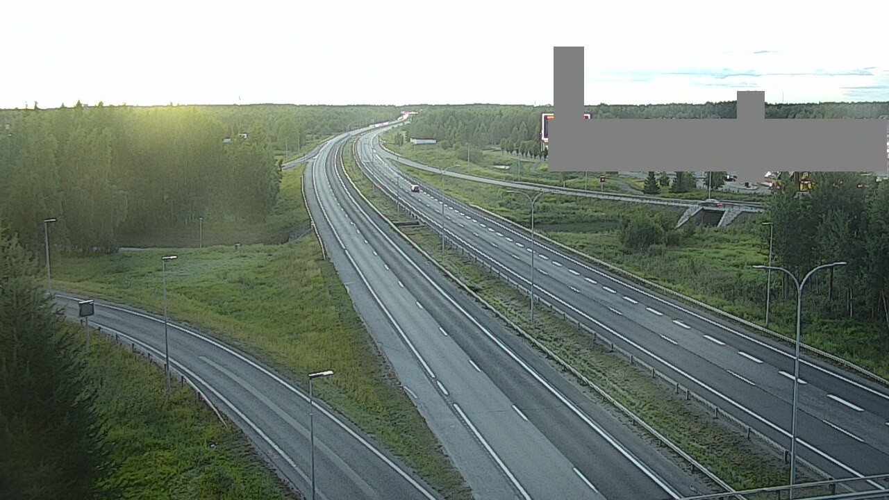 Kelikamerat Kuva Tie 4 Oulu Kaakkuri, Oulu, Pohjois-Pohjanmaa