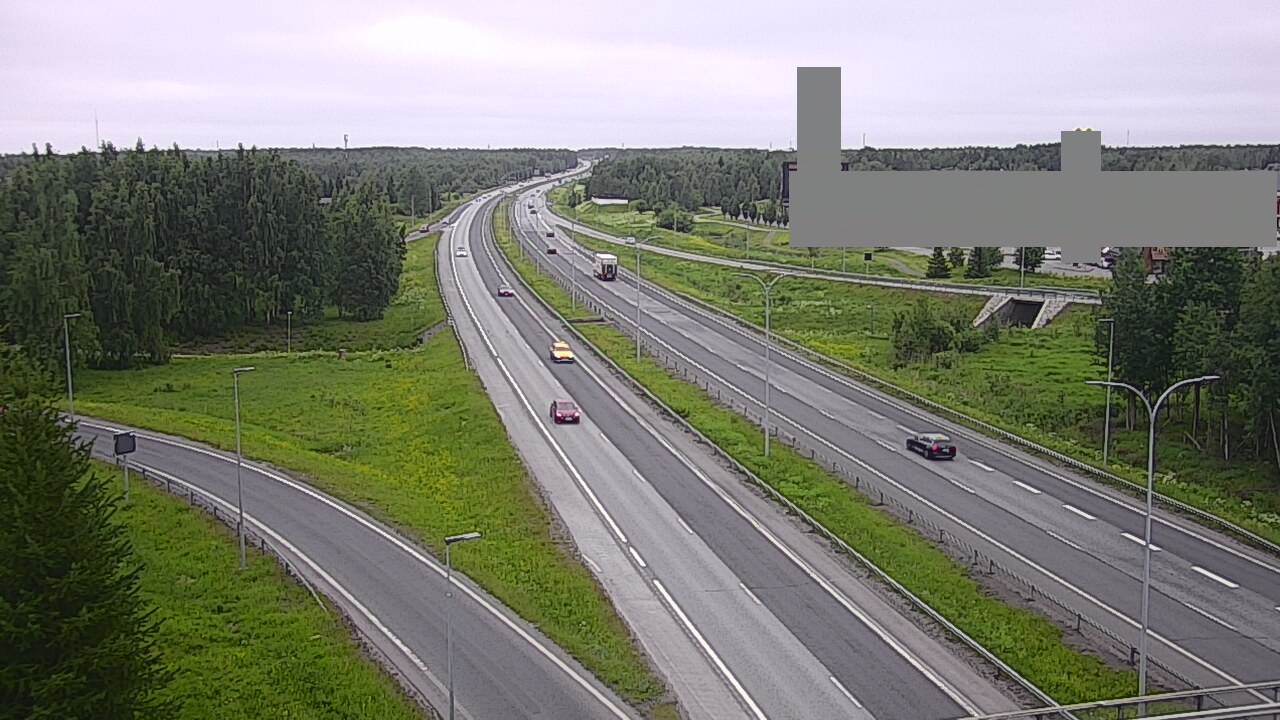 Kelikamerat Kuva Tie 4 Oulu Kaakkuri, Oulu, Pohjois-Pohjanmaa