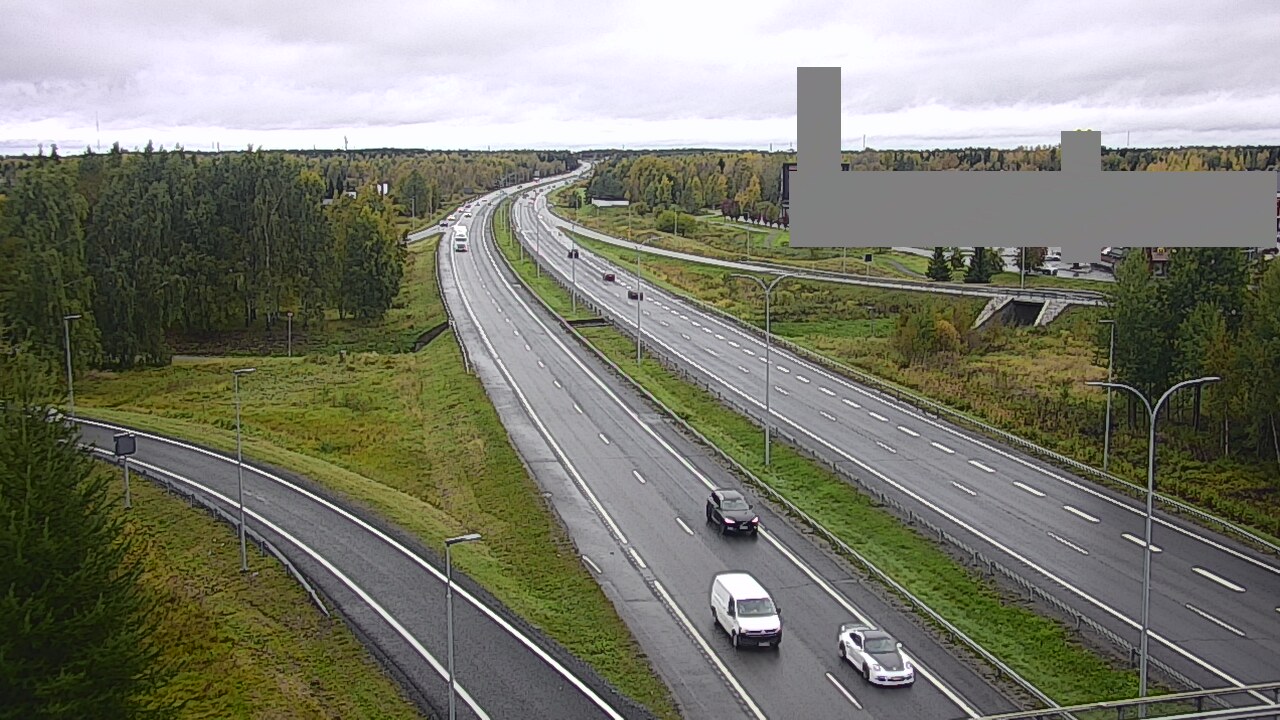 Kelikamerat Kuva Tie 4 Oulu Kaakkuri, Oulu, Pohjois-Pohjanmaa