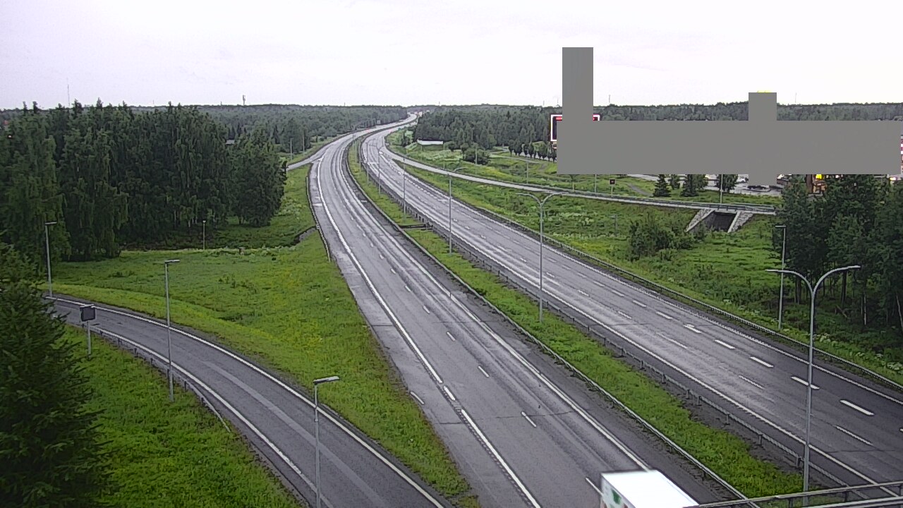 Kelikamerat Kuva Tie 4 Oulu Kaakkuri, Oulu, Pohjois-Pohjanmaa