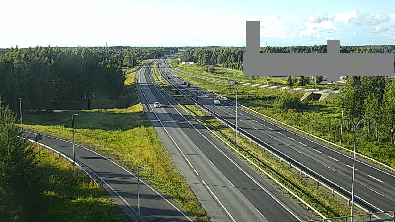 Kelikamerat Kuva Tie 4 Oulu Kaakkuri, Oulu, Pohjois-Pohjanmaa