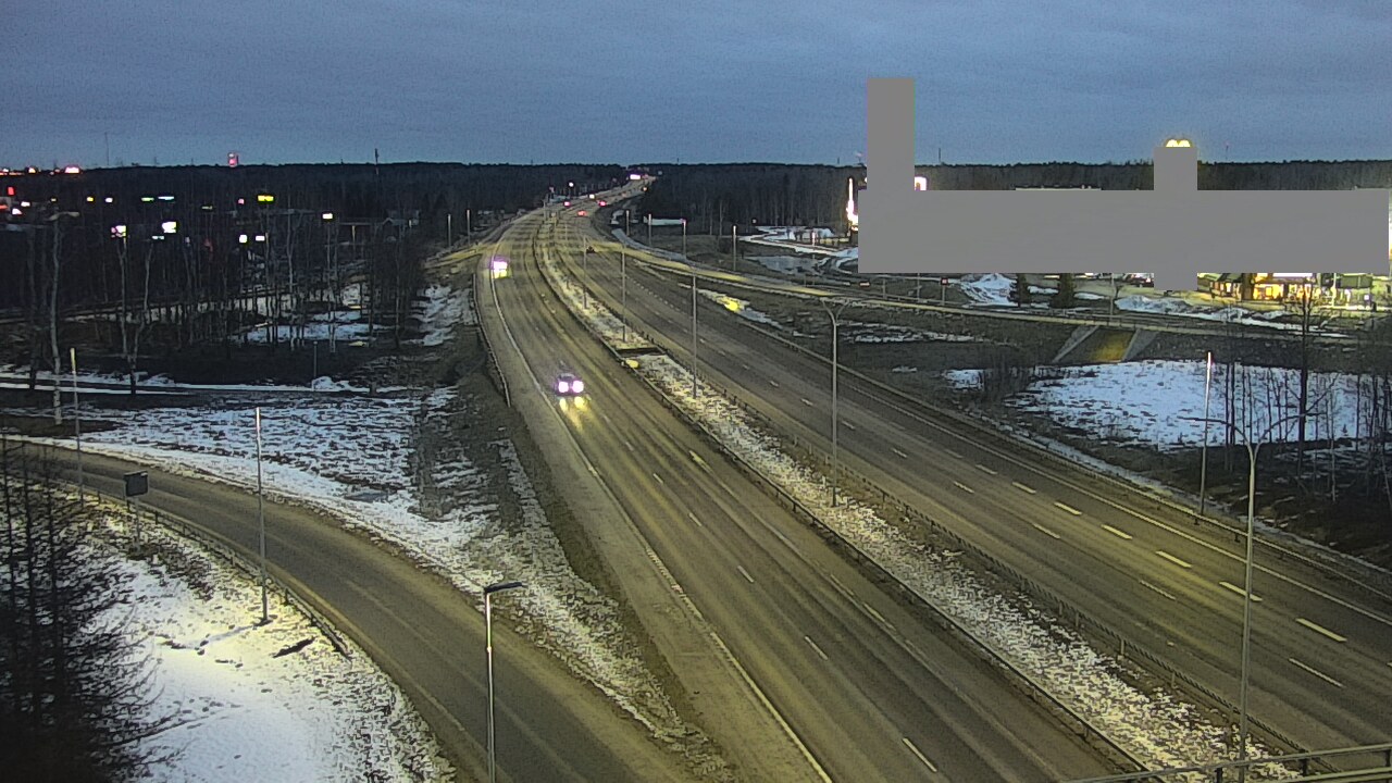 Kelikamerat Kuva Tie 4 Oulu Kaakkuri, Oulu, Pohjois-Pohjanmaa