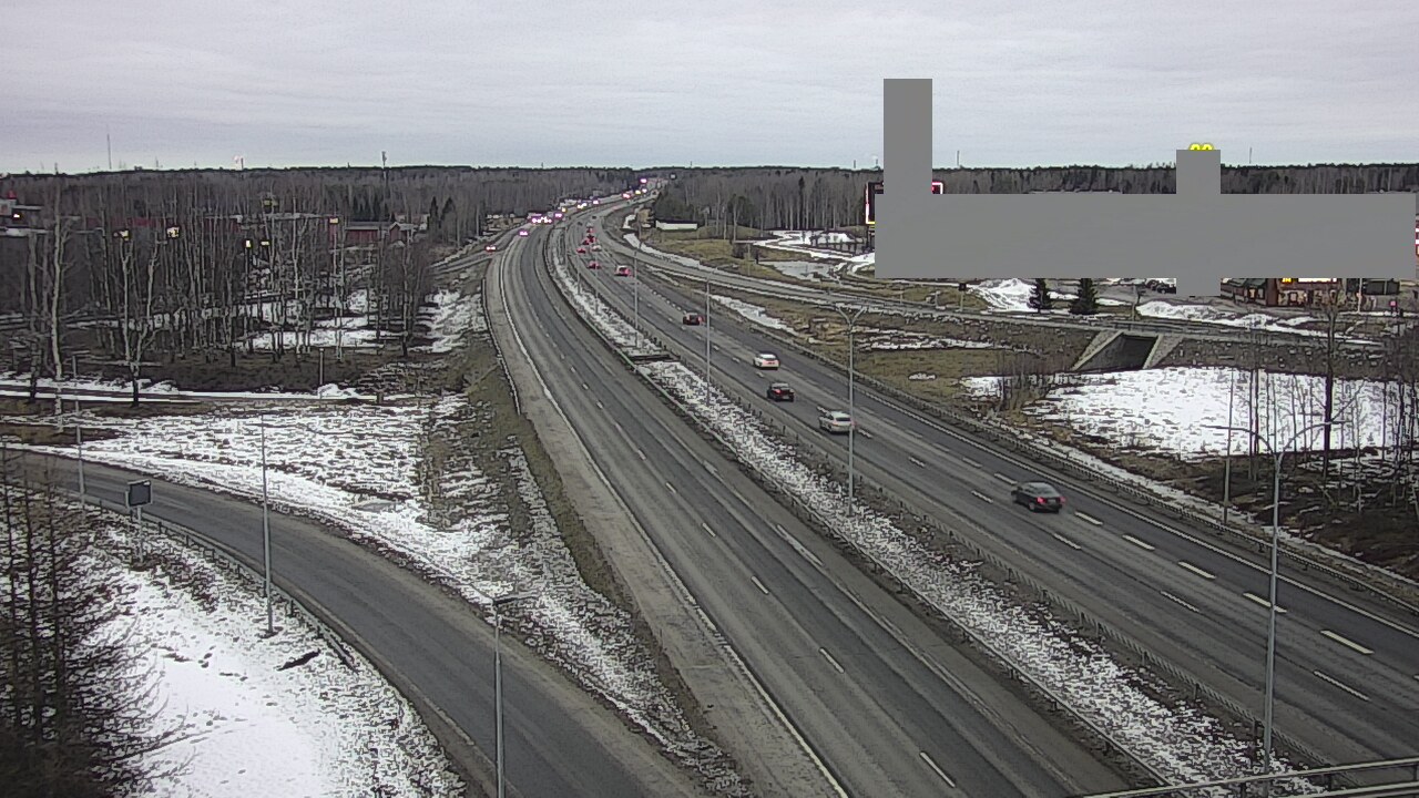 Kelikamerat Kuva Tie 4 Oulu Kaakkuri, Oulu, Pohjois-Pohjanmaa