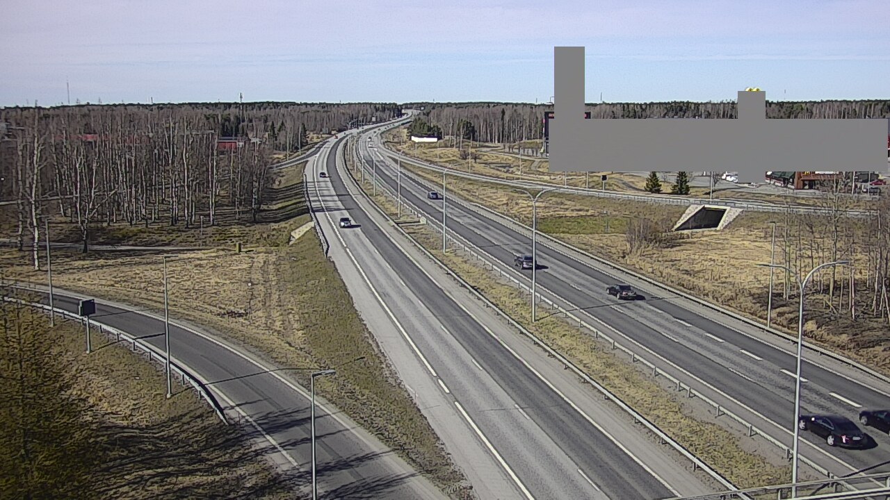 Kelikamerat Kuva Tie 4 Oulu Kaakkuri, Oulu, Pohjois-Pohjanmaa