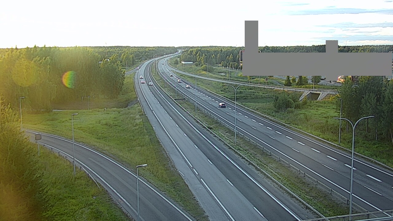 Kelikamerat Kuva Tie 4 Oulu Kaakkuri, Oulu, Pohjois-Pohjanmaa
