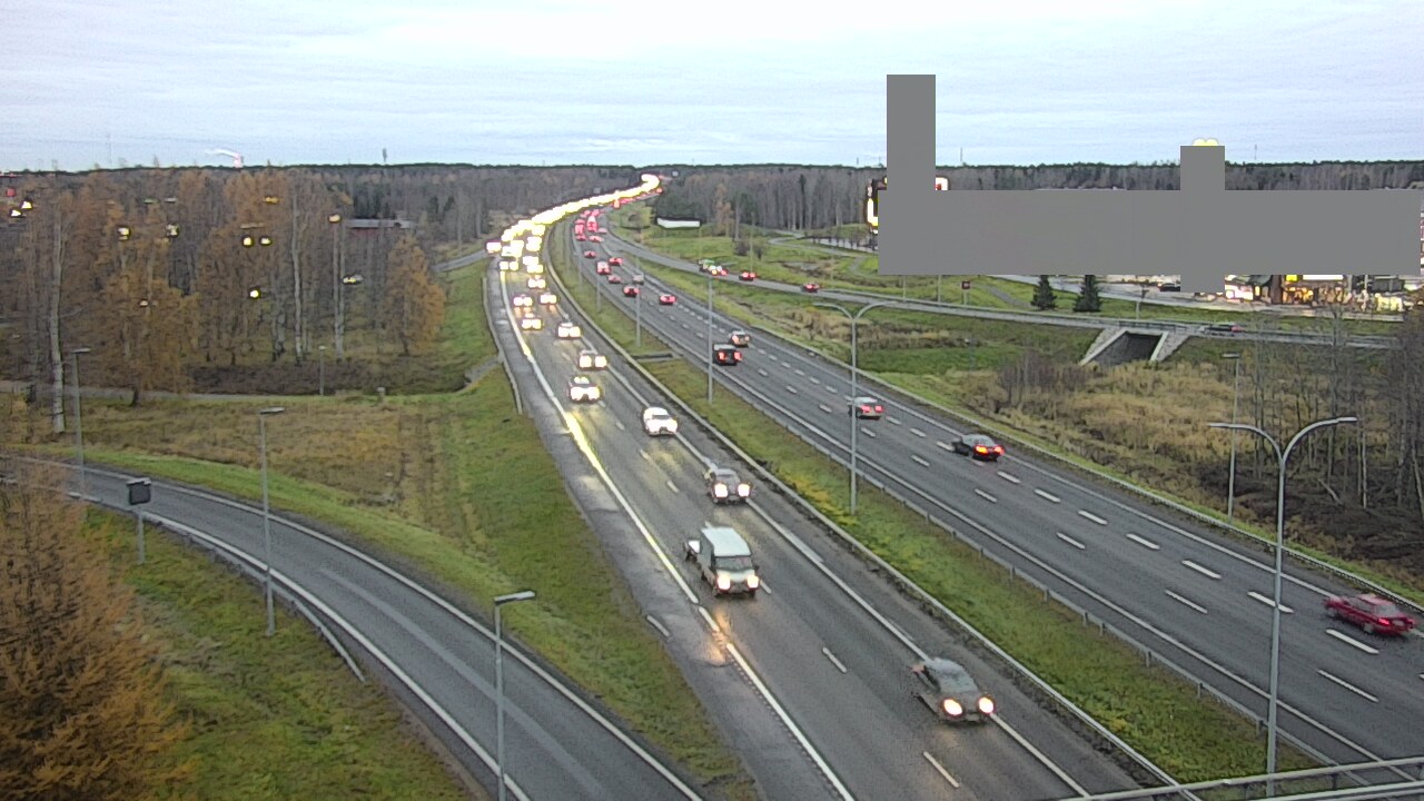 Kelikamerat Kuva Tie 4 Oulu Kaakkuri, Oulu, Pohjois-Pohjanmaa