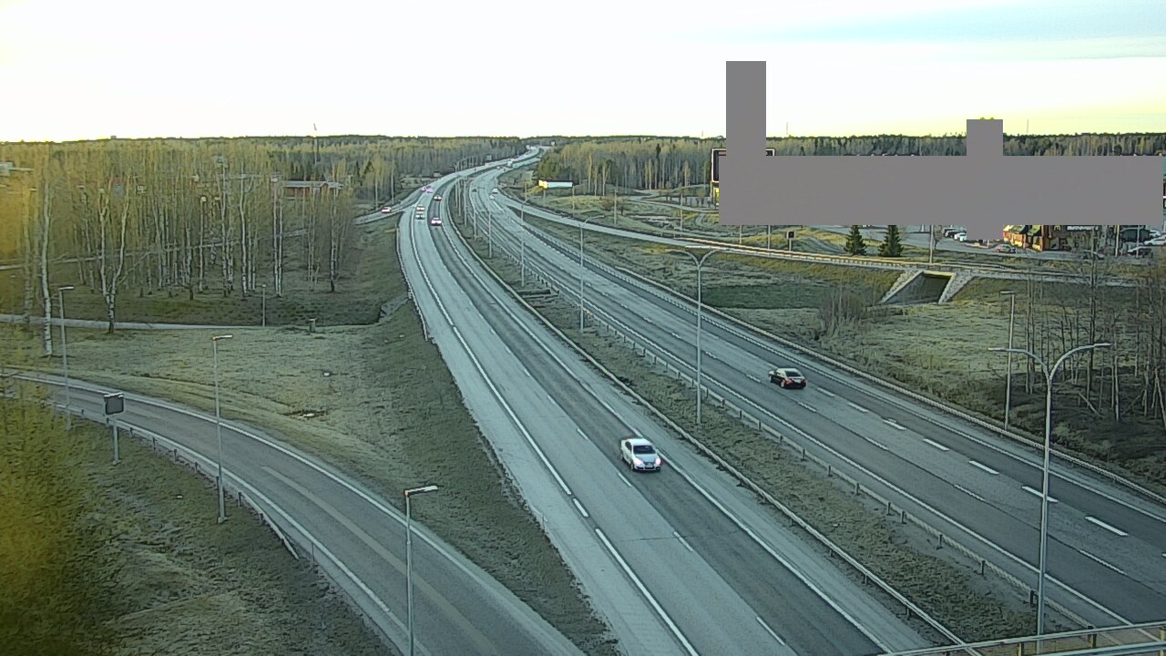Kelikamerat Kuva Tie 4 Oulu Kaakkuri, Oulu, Pohjois-Pohjanmaa