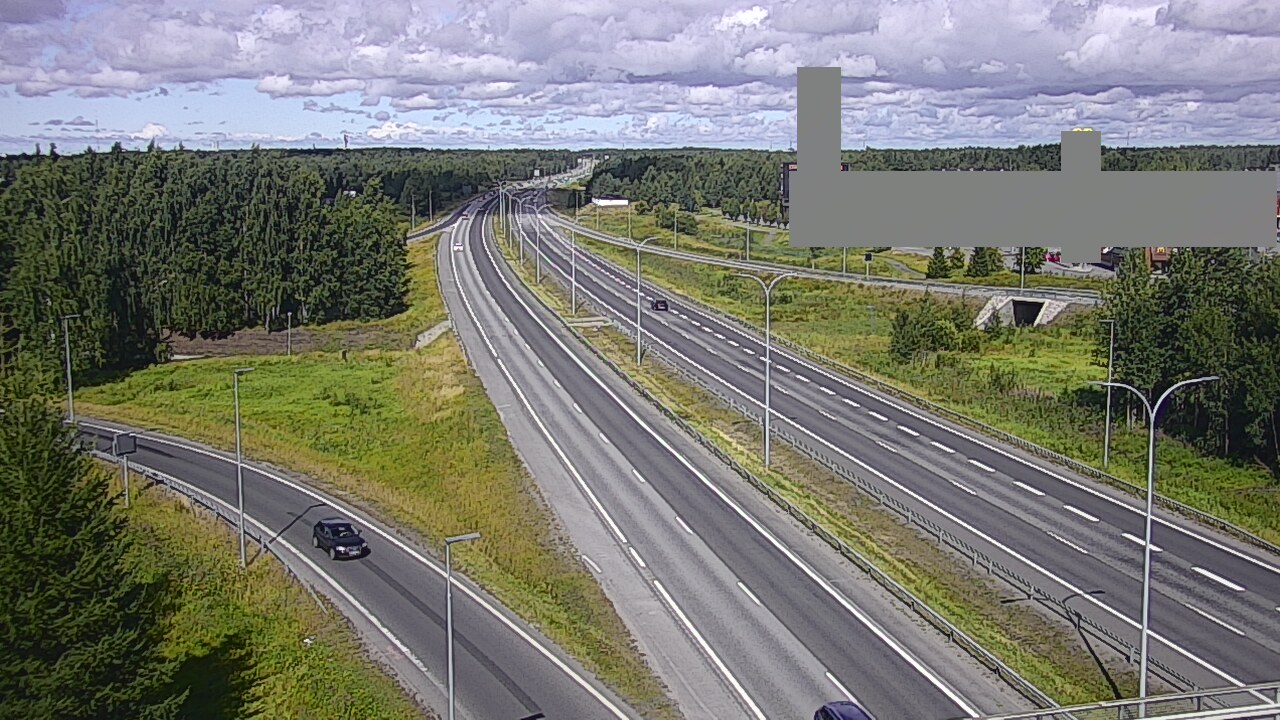 Kelikamerat Kuva Tie 4 Oulu Kaakkuri, Oulu, Pohjois-Pohjanmaa