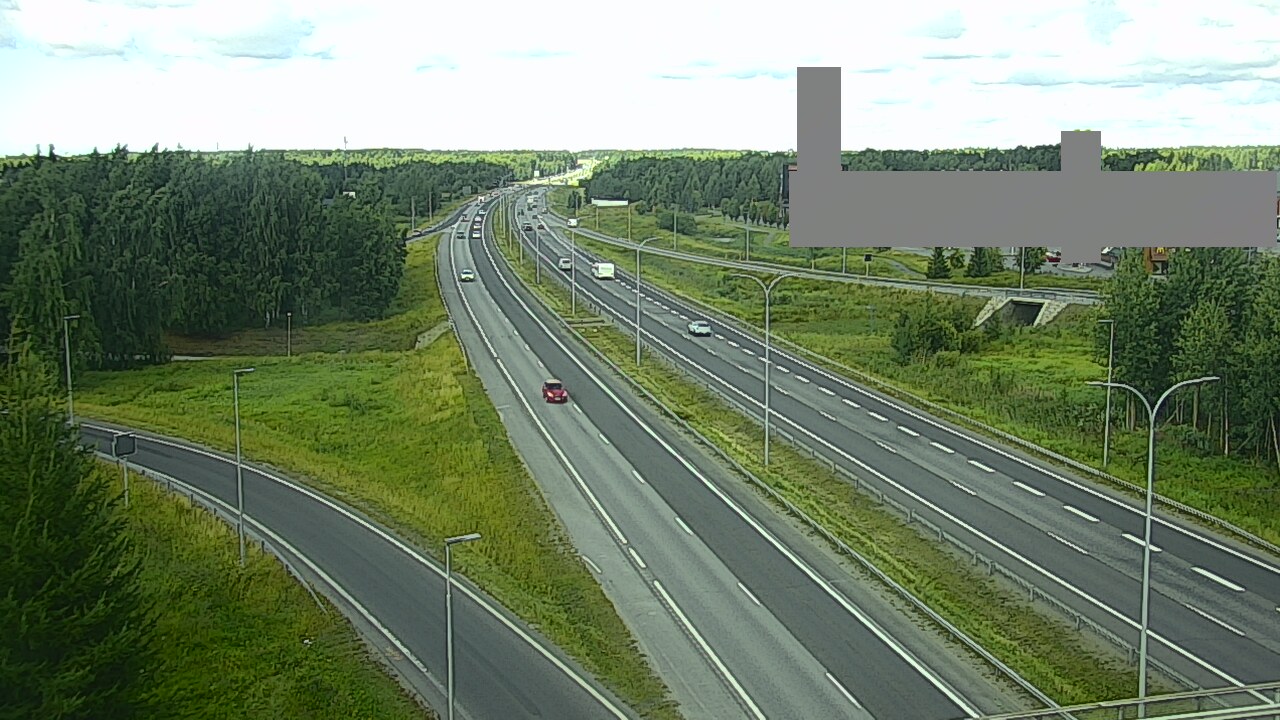 Kelikamerat Kuva Tie 4 Oulu Kaakkuri, Oulu, Pohjois-Pohjanmaa