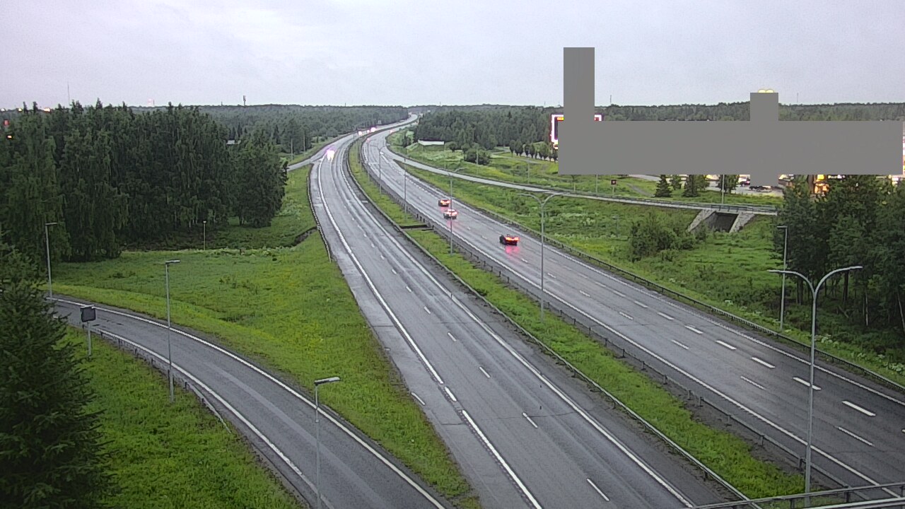 Kelikamerat Kuva Tie 4 Oulu Kaakkuri, Oulu, Pohjois-Pohjanmaa